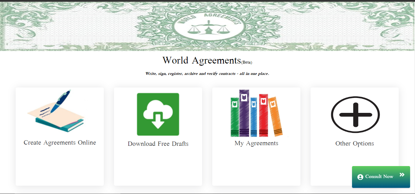 World Agreements logo